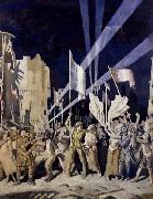 Sir William Orpen Armistice Night,Amiens USA oil painting reproduction
